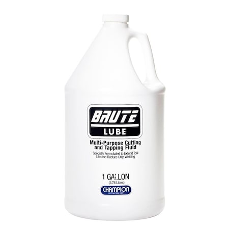Brute Platinum Champion 1 Gallon Bottle BruteLube Cutting Fluid, 4PK CHA XLUB-128